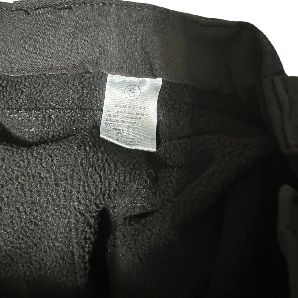 Mountain Hardwear Women’s Softshell Pants Small Black Fleece Lined - Picture 6 of 8